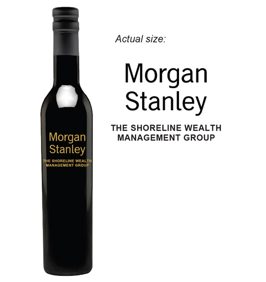 Morgan Stanley Etched Olive Oil - 375ml Chef's Blend