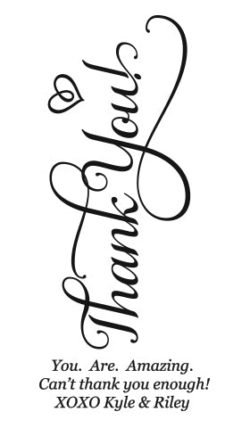 We Olive Thank You Heart