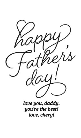 We Olive Beloved Happy Father's Day