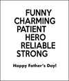 Funny Charming Father's Day