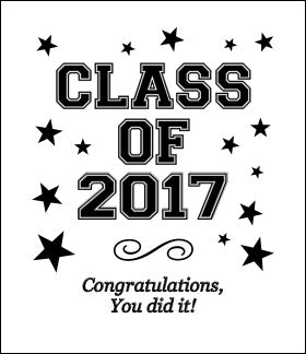 Varsity Class of Etched Wine