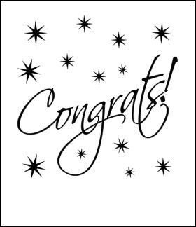 Congrats in the Stars