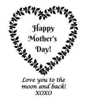 We Olive Mother's Day Heart Wreath