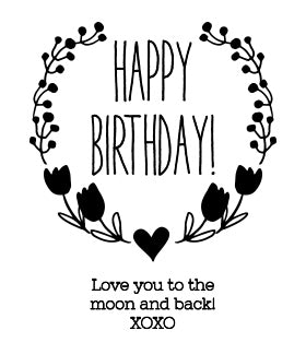 We Olive Happy Birthday Wreath