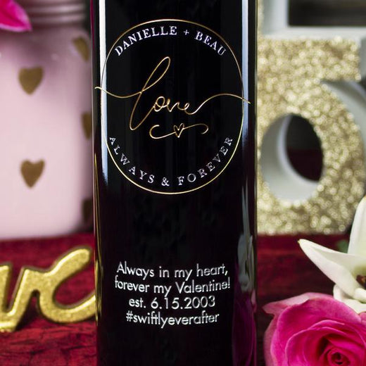 Avensole Winery Circle of Love Monogram